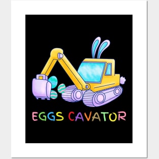 EASTER EGG CAVATOR Posters and Art